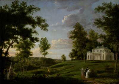 Southeast View of Sedgeley Park, the Country Seat of James Cowles Fisher, Esq. by Thomas Birch